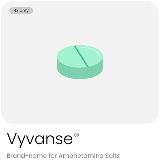 Vyvanse — lisdexamfetamine