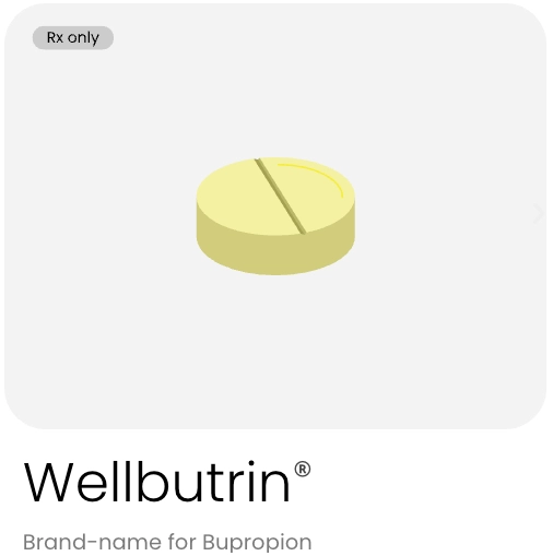 Wellbutrin — Bupropion