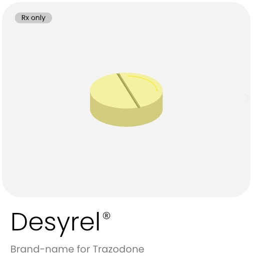Desyrel — Trazodone